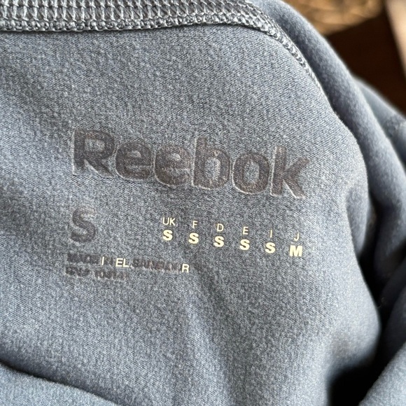 Reebok Playwarm long sleeve, cowl neck, drifit, athletic top - Picture 8 of 8